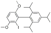 2-Iodo-3,6-dimethoxy-2,4,6-triisopropylbiphenyl Structure,1070663-76-1Structure