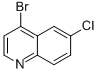 4-Bromo-6-chloroquinoline Structure,1070879-30-9Structure