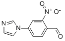 Benzaldehyde, 4-(1H-imidazol-1-yl)-2-nitro- Structure,1071204-32-4Structure