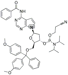 7-Deaza-2’-deoxyadenosine3’-ce phosphoramidite Structure,107134-59-8Structure