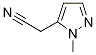 1-Methyl-1h-pyrazole-5-acetonitrile Structure,1071814-43-1Structure