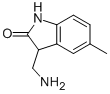 3-Aminomethyl-5-methyl-1,3-dihydro-indol-2-one Structure,1071931-87-7Structure