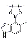 5-Fluoro-1h-indole-4-boronic acid, pinacol ester Structure,1072009-08-5Structure