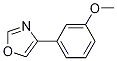 4-(3-Methoxyphenyl)oxazole Structure,1072880-82-0Structure