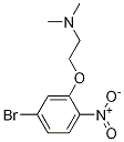 Ethanamine, 2-(5-bromo-2-nitrophenoxy)-n,n-dimethyl- Structure,1072906-04-7Structure