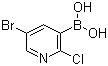 Boronic acid, B-(5-bromo-2-chloro-3-pyridinyl)- Structure,1072944-19-4Structure