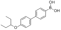 4-[4-(3-Pentyloxy)phenyl]phenylboronic acid Structure,1072944-31-0Structure