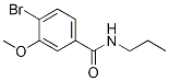 N-propyl 4-bromo-3-methoxybenzamide Structure,1072944-38-7Structure