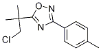 5-(1-Chloro-2-methylpropan-2-yl)-3-p-tolyl-1,2,4-oxadiazole Structure,1072944-73-0Structure