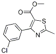 Methyl 4-(3-chlorophenyl)-2-methylthiazole-5-carboxylate Structure,1072944-80-9Structure