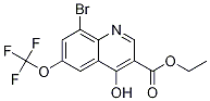 Ethyl 8-bromo-4-hydroxy-6-(trifluoromethoxy)quinoline-3-carboxylate Structure,1072944-81-0Structure