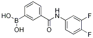 N-(3,4-difluorophenyl) 3-boronobenzamide Structure,1072946-15-6Structure