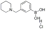 3-(Piperidin-1-ylmethyl)phenylboronic acid, HCl Structure,1072946-21-4Structure