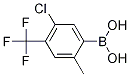 5-Chloro-2-methyl-4-(trifluoromethyl)phenylboronic acid Structure,1072946-33-8Structure