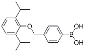 4-[(2,6-Diisopropylphenoxy)methyl]phenylboronic acid Structure,1072951-63-3Structure