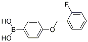 4-(2-Fluorobenzyloxy)phenylboronic acid Structure,1072951-78-0Structure