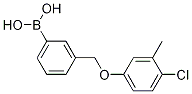 3-[(4-Chloro-3-methylphenoxy)methyl]phenylboronic acid Structure,1072951-91-7Structure