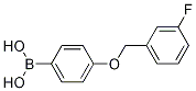 4-(3-Fluorobenzyloxy)phenylboronic acid Structure,1072951-98-4Structure