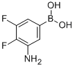 3-Amino-4,5-difluorophenylboronic acid Structure,1072952-10-3Structure