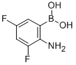 2-Amino-3,5-difluorophenylboronic acid Structure,1072952-15-8Structure