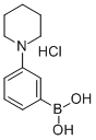 3-(Piperidino)phenylboronic acid hcl Structure,1072952-19-2Structure