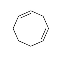 1,4-Cyclooctadiene. Structure,1073-07-0Structure