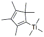 (Trimethyl)pentamethylcyclopentadienyltitanium (iv) Structure,107333-47-1Structure