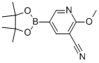 3-Cyano-2-methoxypyridine-5-boronic acid, picol ester Structure,1073354-05-8Structure