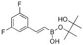 Trans-2-(3,5-difluorophenyl)vinyl boronic acid pinacol ester Structure,1073354-58-1Structure