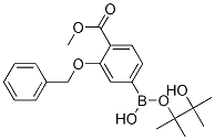 3-Benzyloxy-4-methoxycarbonylphenylboronic acid, pinacol ester Structure,1073355-16-4Structure