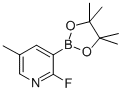 Pyridine, 2-fluoro-5-methyl-3-(4,4,5,5-tetramethyl-1,3,2-dioxaborolan-2-yl)- Structure,1073371-96-6Structure