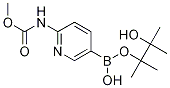 2-Methoxycarbonylaminopyridine-5-boronic acid, pinacol ester Structure,1073372-02-7Structure