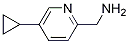 (5-Cyclopropylpyridin-2-yl)methanamine Structure,1073428-41-7Structure