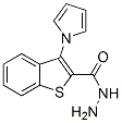 3-(1H-pyrrol-1-yl)-1-benzothiophene-2-carbohydrazide Structure,107363-01-9Structure