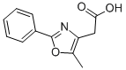 2-(5-Methyl-2-phenyl-1,3-oxazol-4-yl)acetic acid Structure,107367-98-6Structure