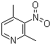 2,4-Dimethyl-3-nitropyridine Structure,1074-76-6Structure