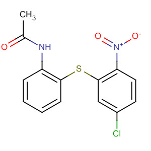 2-Acetamidophenyl 5-chloro-2-nitrophenyl sulfide Structure,107522-19-0Structure