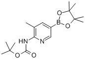 Boc-6-amino-5-methylpyridine-3-boronic acid pinacol ester Structure,1075249-37-4Structure