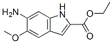 Ethyl 6-amino-5-methoxyindole-2-carboxylate Structure,107575-60-0Structure