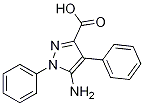 1H-Pyrazole-3-carboxylic acid, 5-amino-1,4-diphenyl- Structure,1076197-29-9Structure