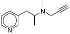 N,a-dimethyl-n-2-propynyl-(3-pyridinyl)ethanamine Structure,1076198-88-3Structure