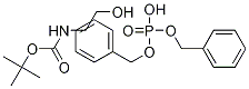 Boc-ethanolamine dibenzylphosphate Structure,1076199-25-1Structure