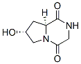 Pyrrolo[1,2-a]pyrazine-1,4-dione, hexahydro-7-hydroxy-, (7r-cis)- (9ci) Structure,107676-54-0Structure