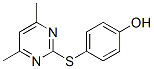 4-[(4,6-Dimethylpyrimidin-2-yl)thio]phenol Structure,107718-34-3Structure