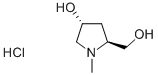 (2S,4R)-4-hydroxy-1-methyl-2-Pyrrolidinemethanol hydrochloride Structure,107746-24-7Structure