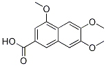 4,6,7-Trimethoxy-2-naphthalenecarboxylic acid Structure,107777-62-8Structure