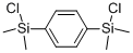 1,4-Bis(dimethylchlorosilyl)benzene Structure,1078-97-3Structure