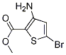 3-Amino-5-bromo-thiophene-2-carboxylic acid methyl ester Structure,107818-55-3Structure