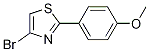 4-Bromo-2-(4-methoxyphenyl)thiazole Structure,1078734-03-8Structure