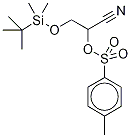 3-(Tert-butyldimethylsilyloxy)-2-hydroxy-2-o-tosyl-propanenitrile Structure,1079950-23-4Structure